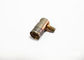 Кнопка на запертых на задвижку коаксиловых разъемах женских для Сими - твердом кабеле СМБ РФ РГ 405 поставщик