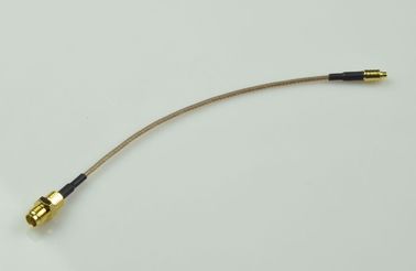Китай Беспроволочная женщина сборки кабеля SMA RF индустрий к прямому кабелю MMCX RG 178 поставщик