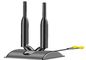 Портативная магнитная антенна Wifi диапазона Маунта двойная для системы цифров TV поставщик